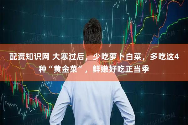 配资知识网 大寒过后，少吃萝卜白菜，多吃这4种“黄金菜”，鲜嫩好吃正当季
