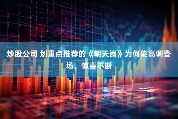 炒股公司 划重点推荐的《朝天阙》为何能高调登场，惊喜不断